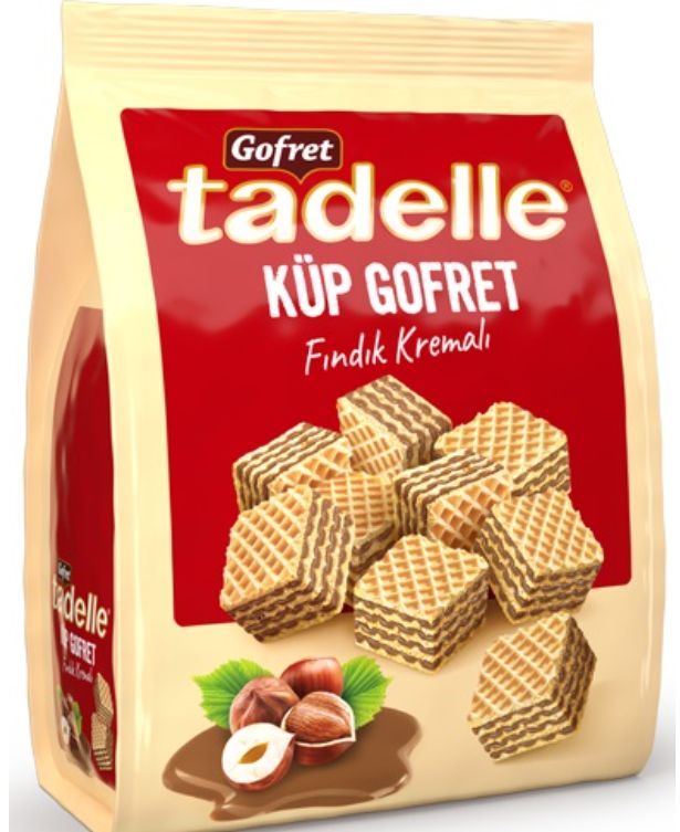 TADELLE Cube Wafer Hazelnut 200g