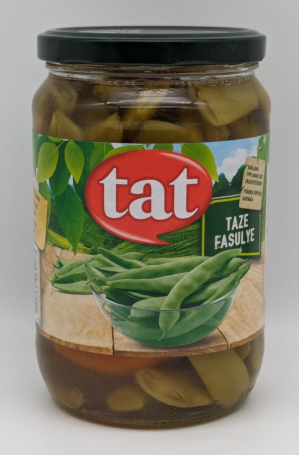 TAT Canned Green Beans Ayse Fasulye 720mL 670g