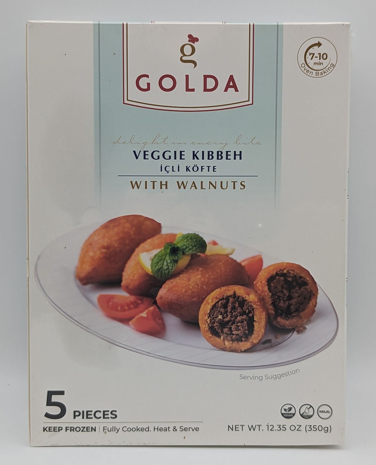 GOLDA Vegan Kibbeh 350g (70g x 5pcs)