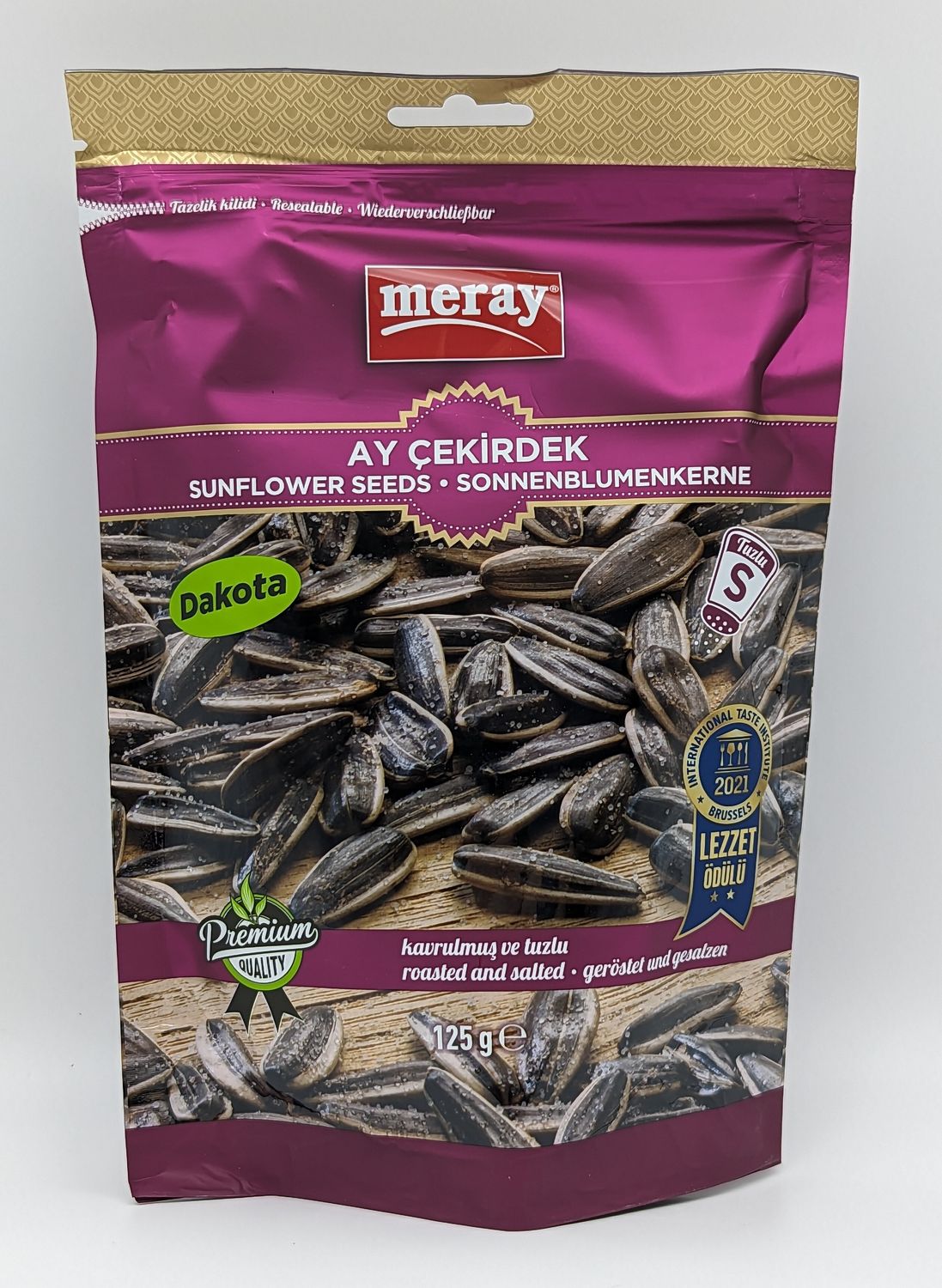 Meray Sunflower Seeds Dakota Roasted &amp; Salted 125g