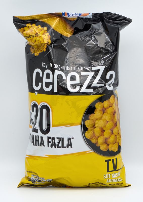 CEREZZA Sut Misiri - Corn Flavoured Corn Snack 121g