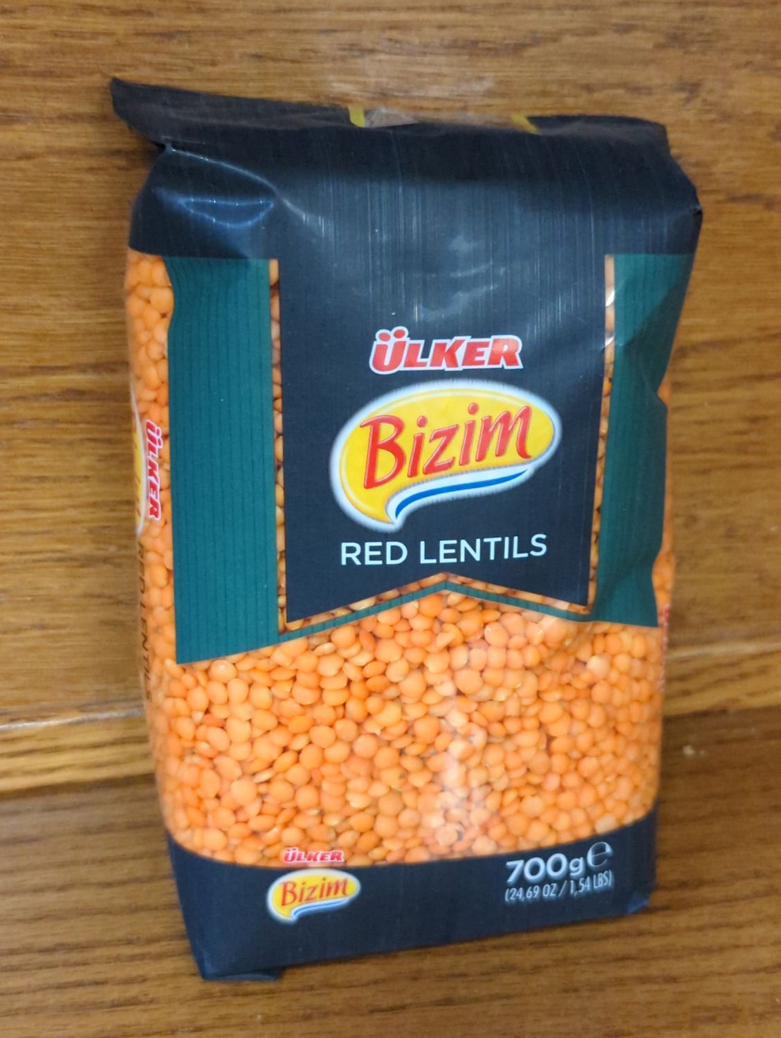 ULKER Bizim Red Lentil - Kirmizi Mercimek 700g