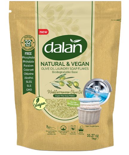 DALAN Olive Oil Laundry Soap Flakes 1kg