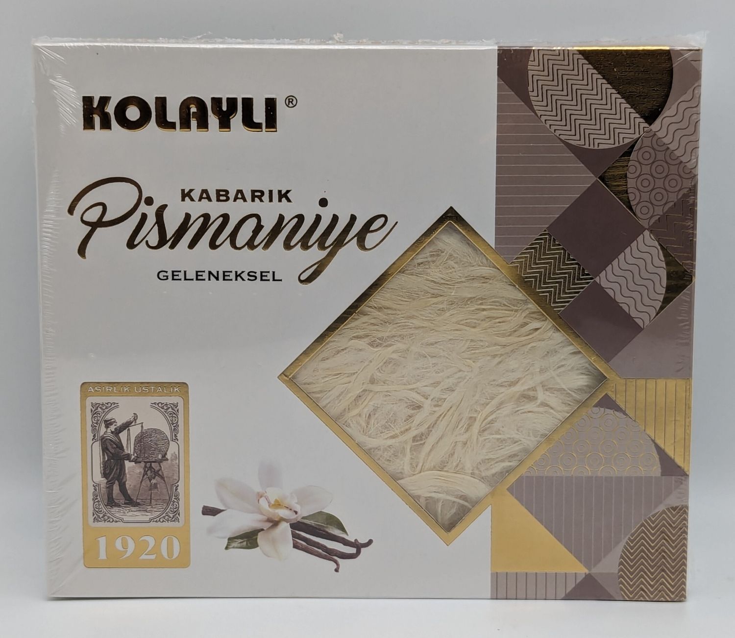 ALKO Kolayli Geleneksel Kabarik Pismaniye - Traditional Turkish Cotton Candy 250g