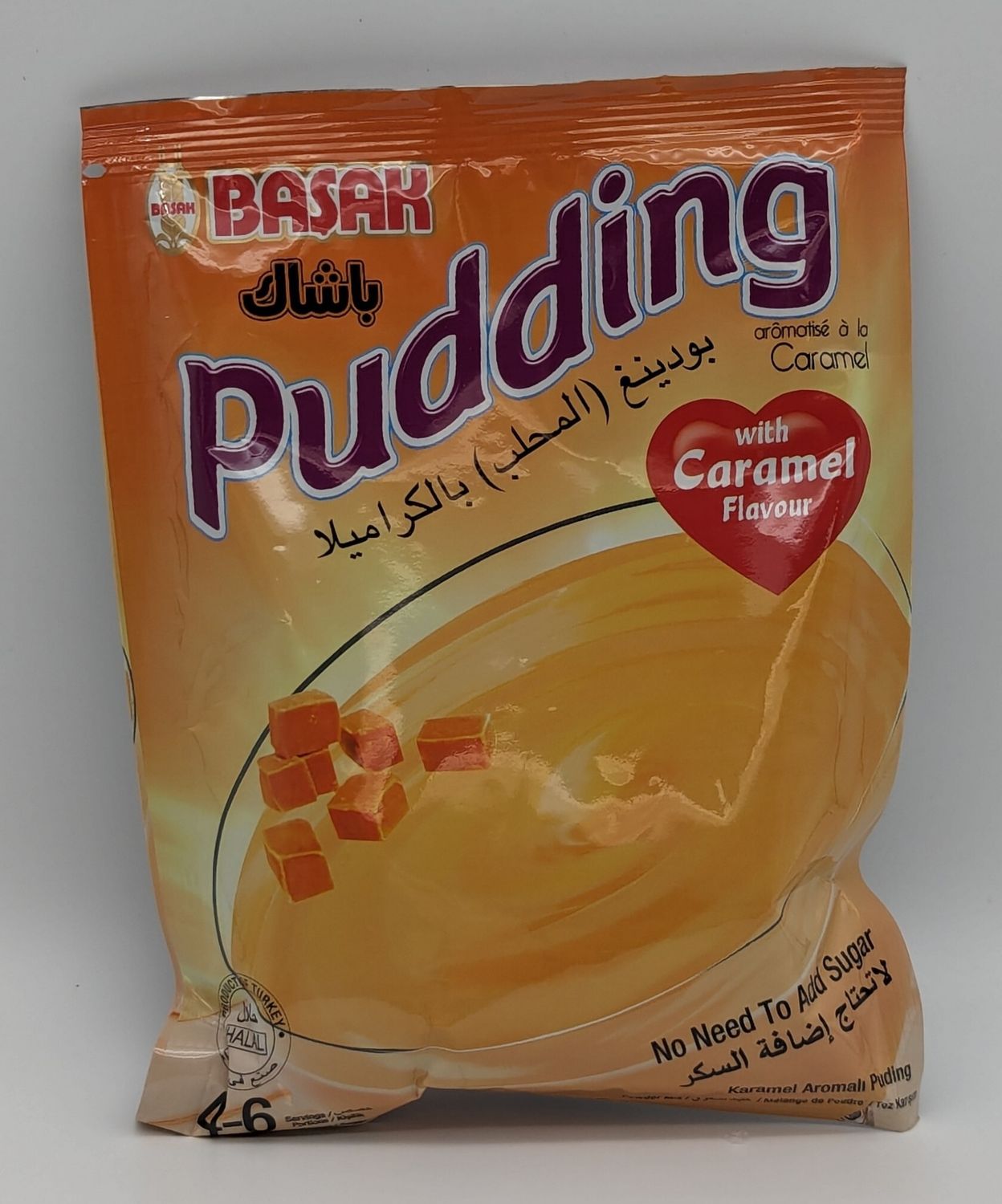 BASAK Pudding with Caramel Flavor 130g