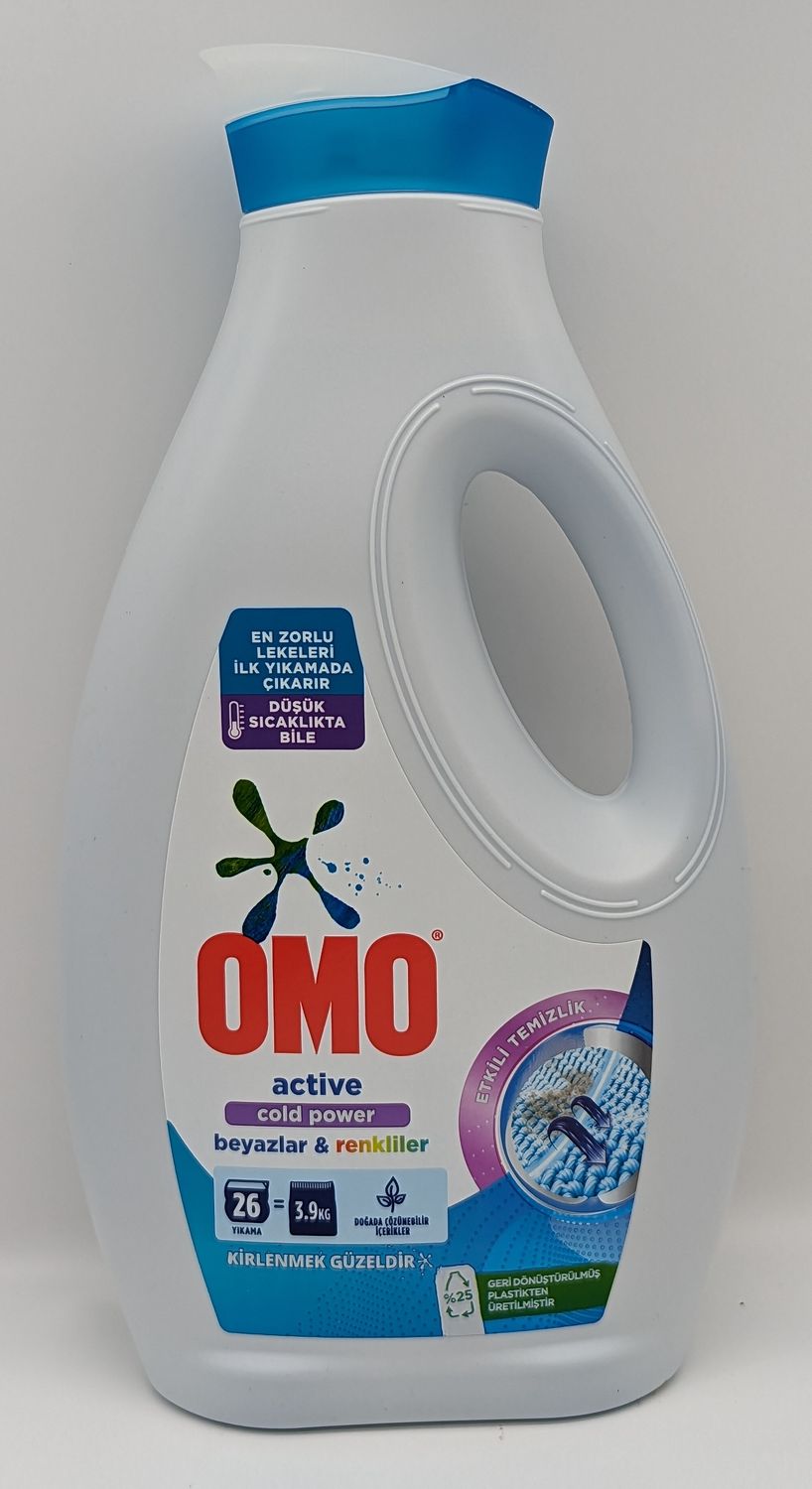 OMO Sivi Active Cold Power Beyazlar ve Renkliler 1690mL