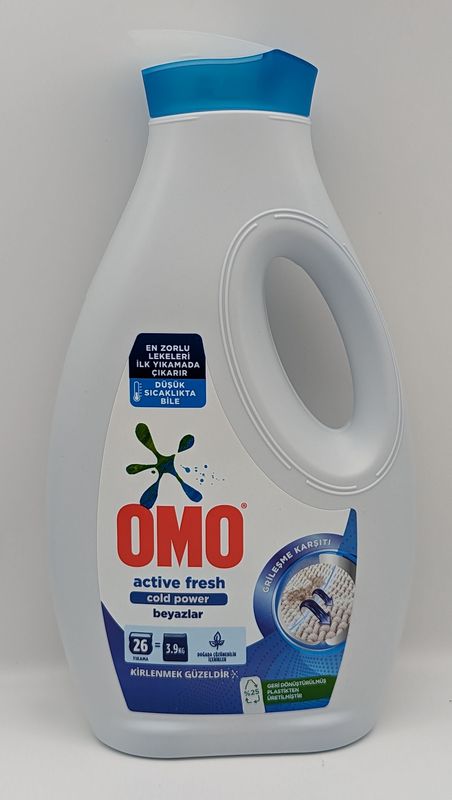 OMO Sivi Active Fresh Cold Power Beyazlar 1690mL