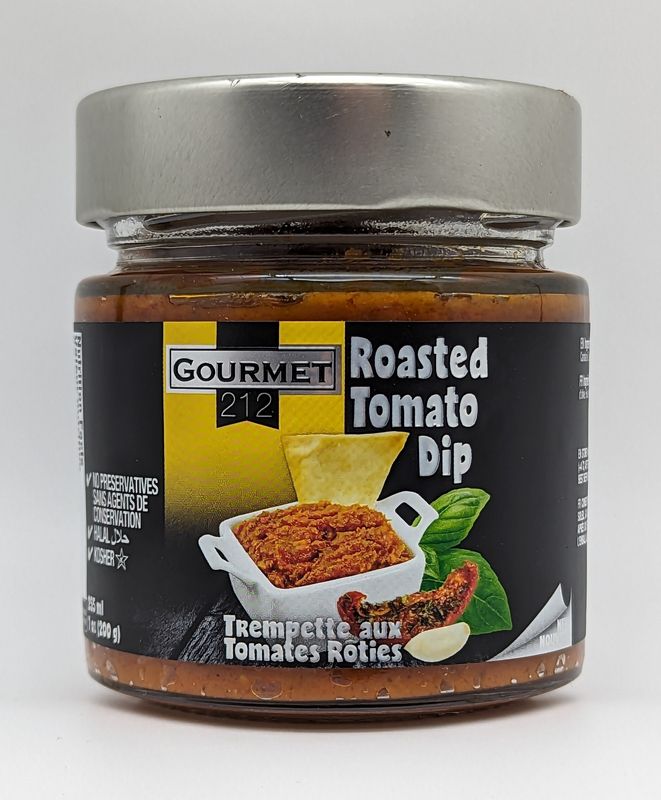 GURME 212 Gourmet Roasted Tomato Dip 7oz 200g