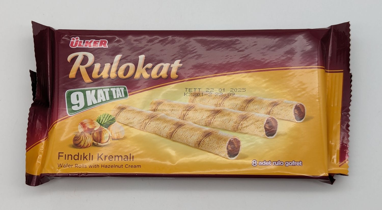 ULKER Rulokat Wafers 42g, Angle 1