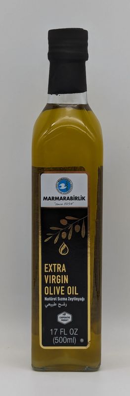 MB Marmara Birlik Extra Virgin  Olive Oil 500mL Glass