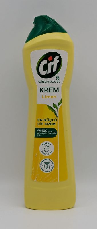 CIF All-Purpose Cream Surface Cleaner Lemon 500mL
