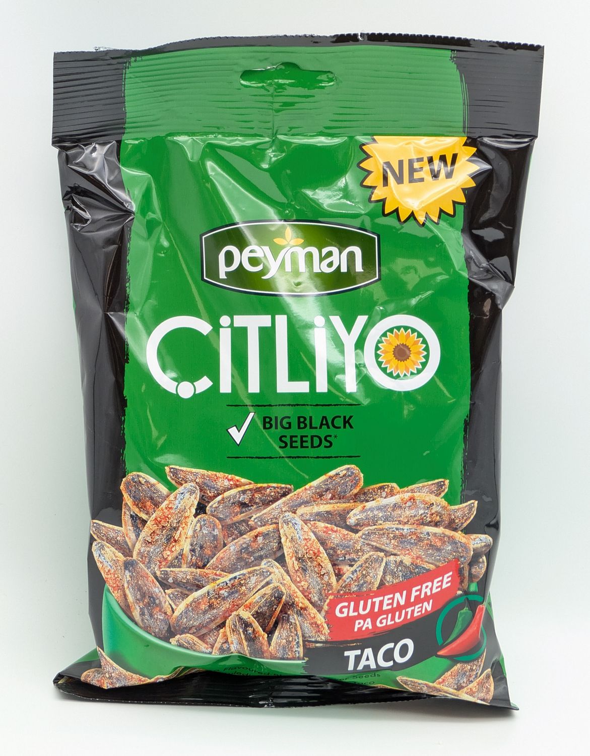 PEYMAN Citliyo Taco Flavored Black Sunflower Seeds 150g