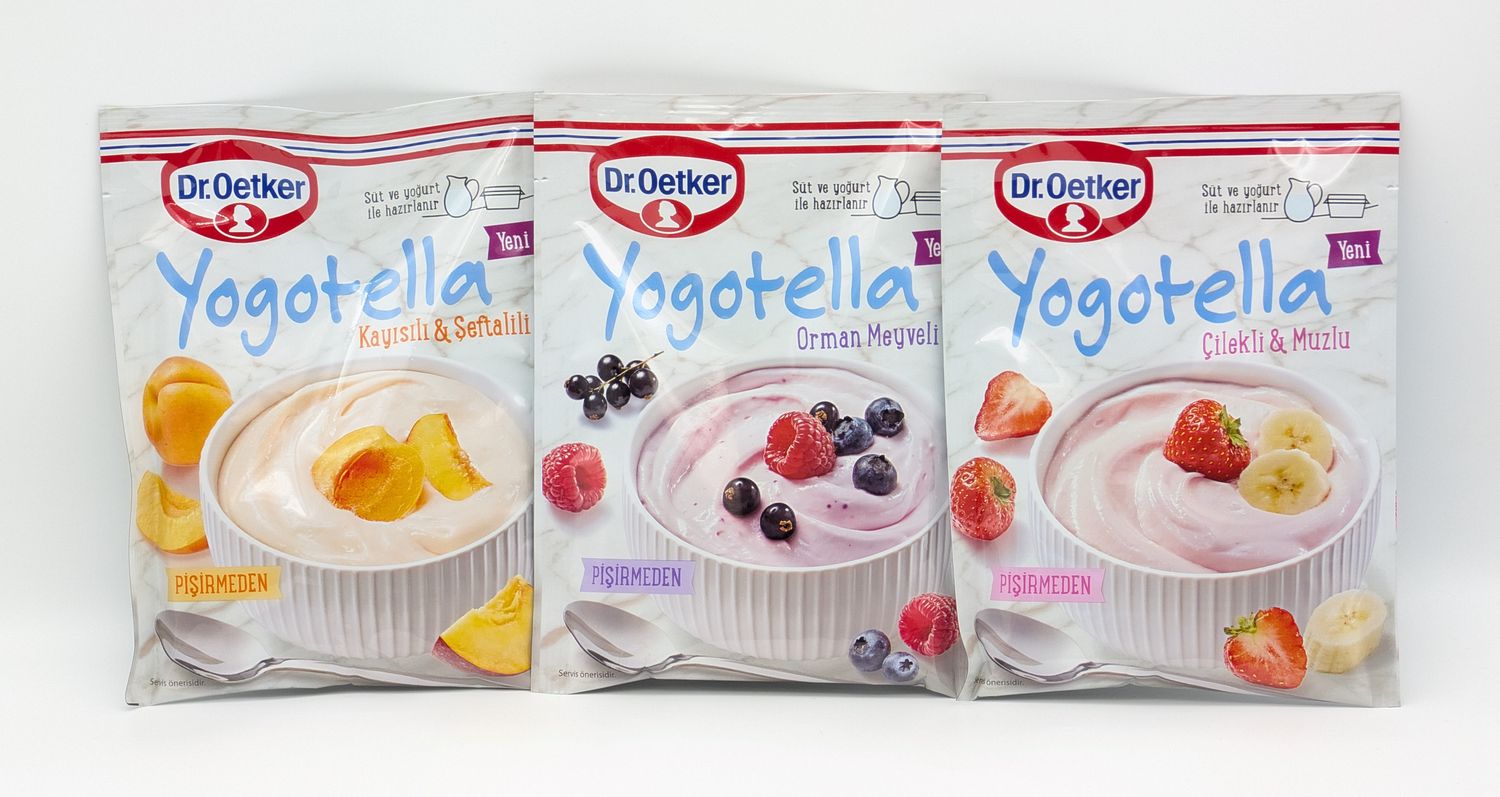 DR. OETKER Yogotella Krem Tatli Koz Karisimi - Cream Dessert Powder Mix ~70g