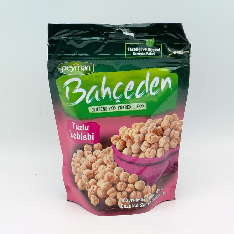 PEYMAN Bahceden Roasted Salted Chickpeas - Kavrulmus Tuzlu Leblebi 150g