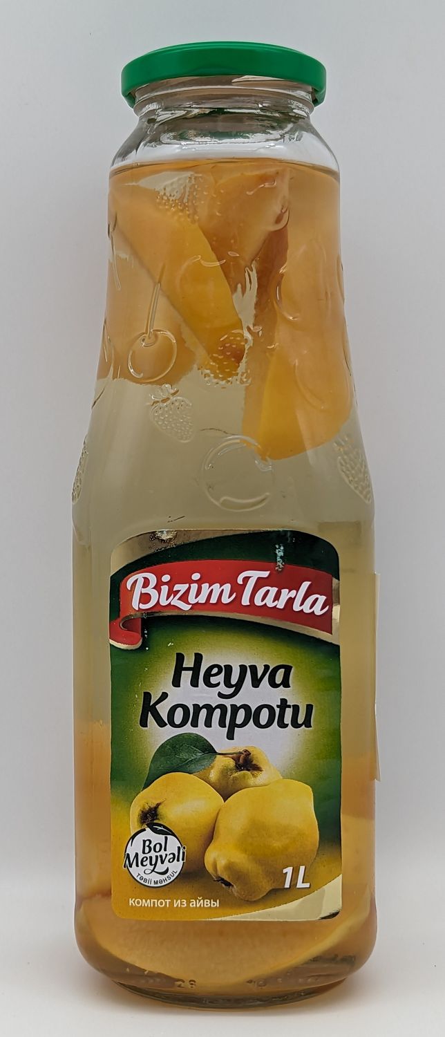 BIZIM TARLA Quince Compote Ayva Kompostosu 1L