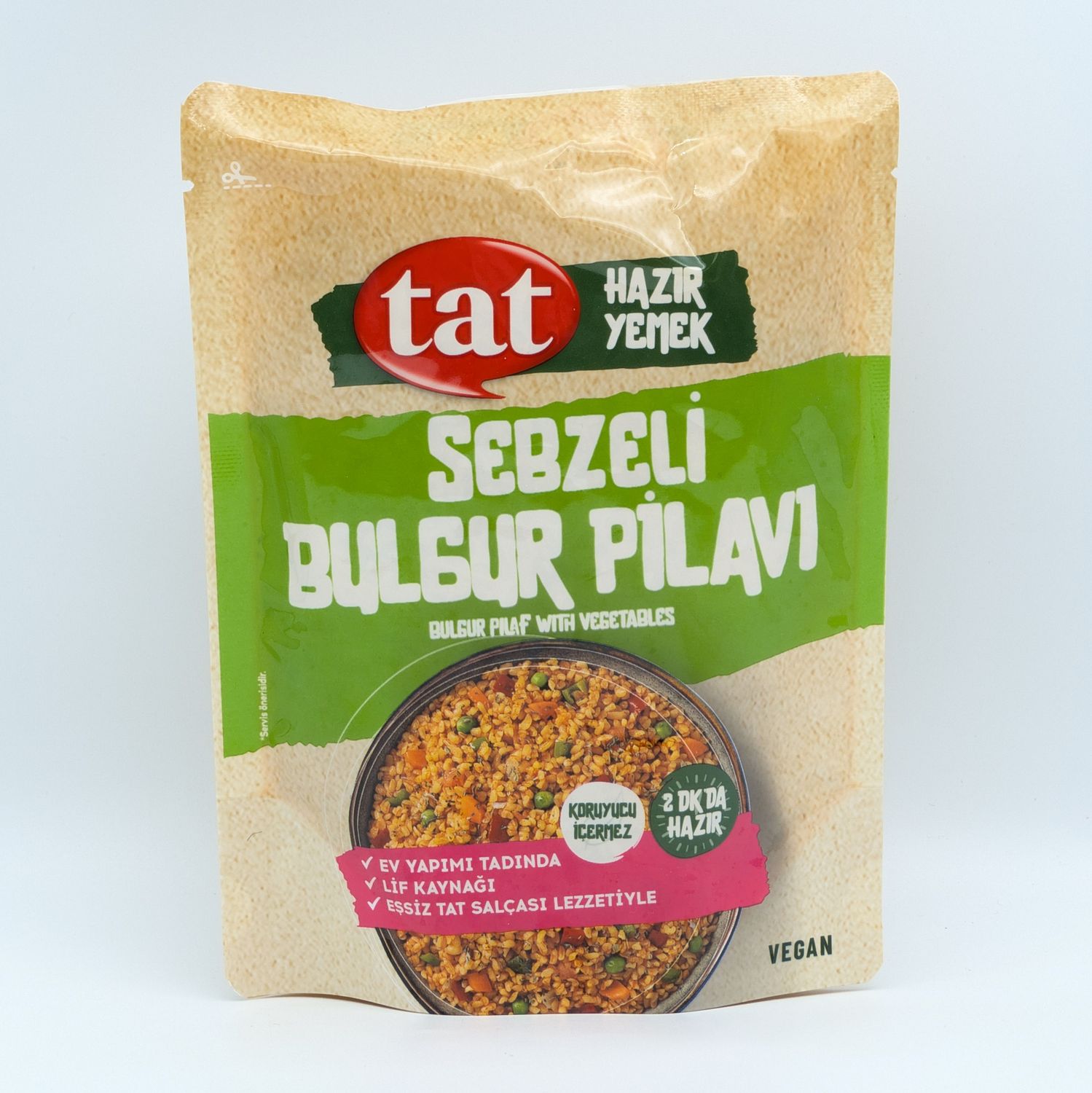TAT Bulgur Rice with Vegetables - Sebzeli Bulgur Pilavi 250g