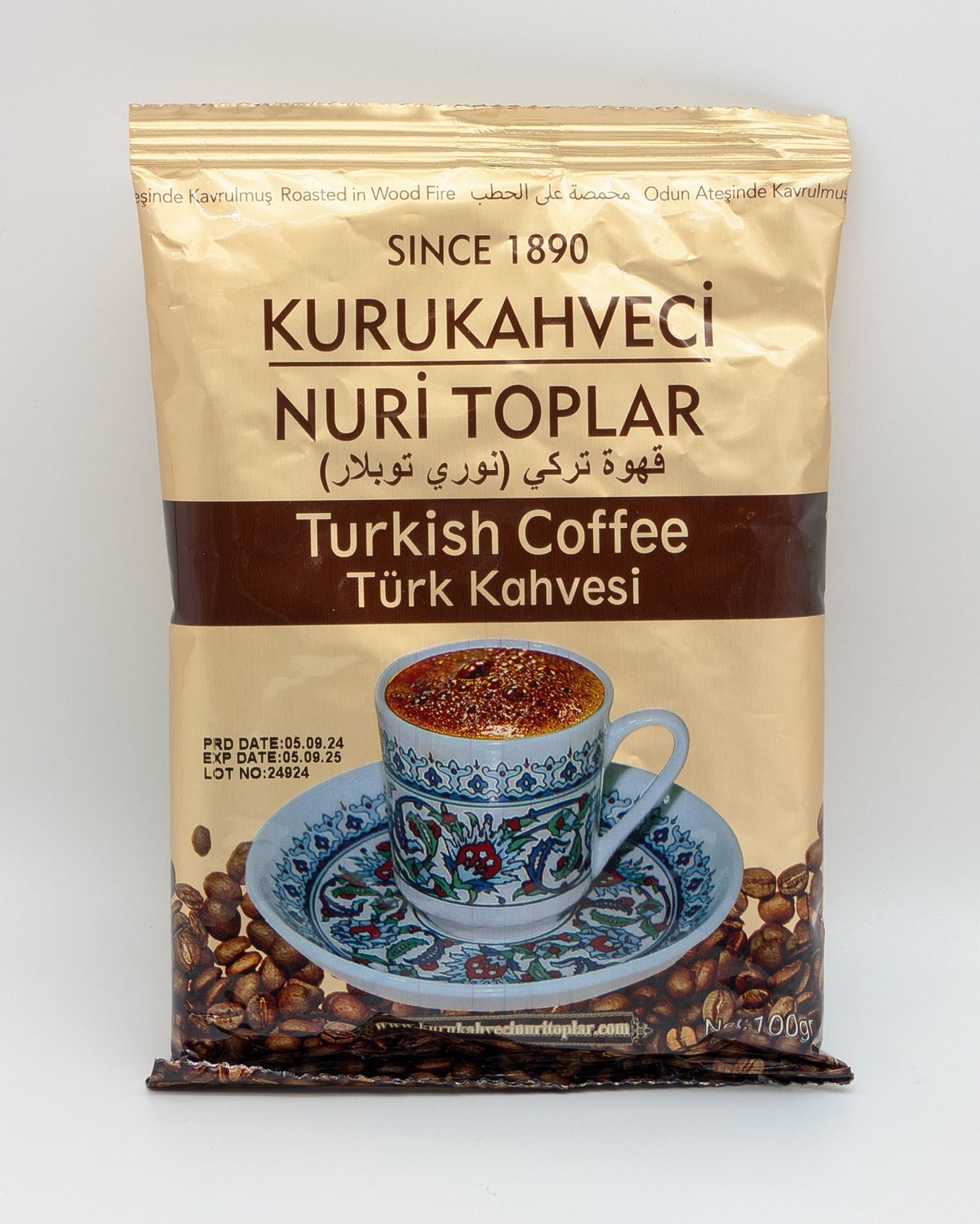 NURI TOPLAR Turkish Coffee 100g