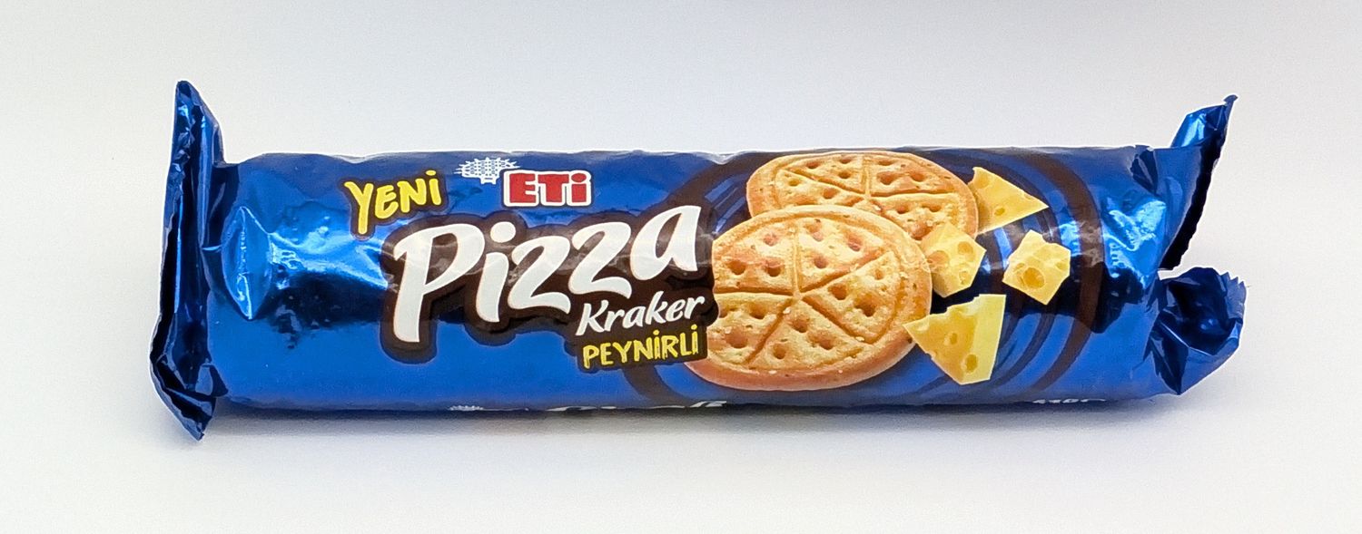 ETI Pizza Cracker with Cheese - Peynirli Pizza Kraker 63g