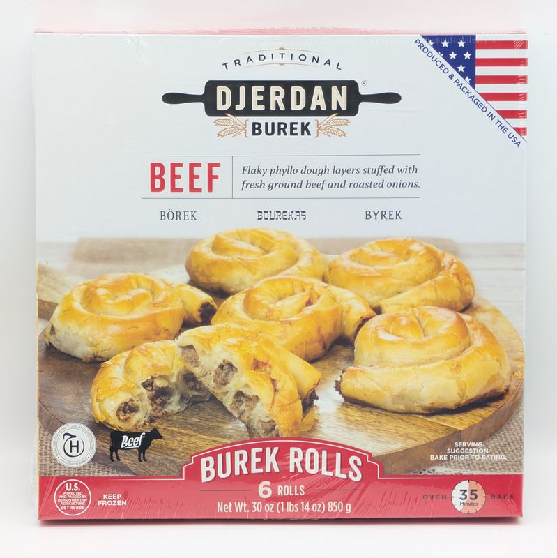 DJERDAN Burek Borek Ground Beef Rolls 850g