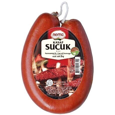 NEMA Halal Kasap Sucuk Butcher Style Soujouk 1lb