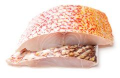 Frozen Caribbean Red Snapper fillets - 10-12 OZ avg, 10 lb box