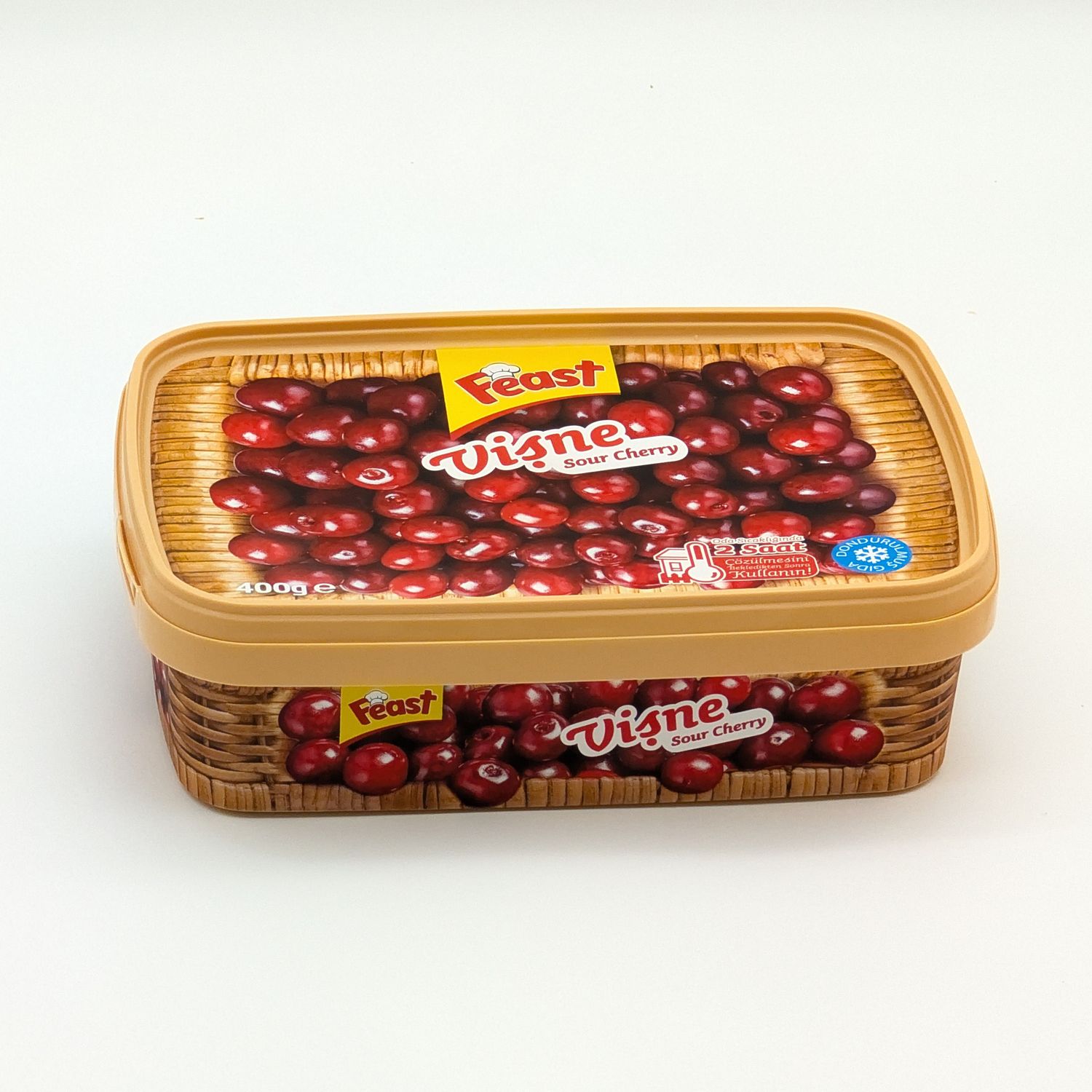 FEAST Frozen Sour Cherry - Donuk Visne 400g