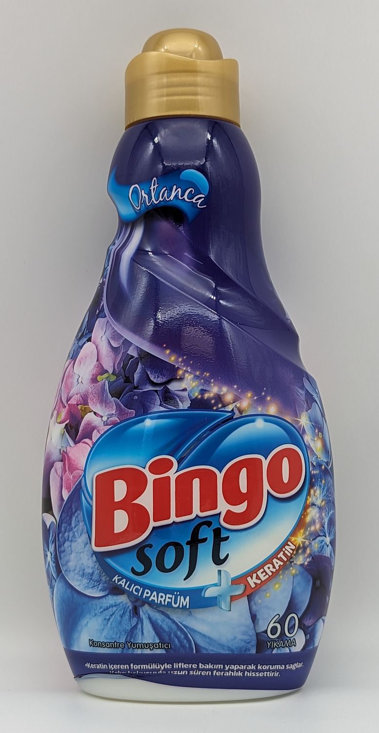 BINGO Soft Ortanca Konsantre Yumusatici - Hydrangea Concentrated Softener 1440mL