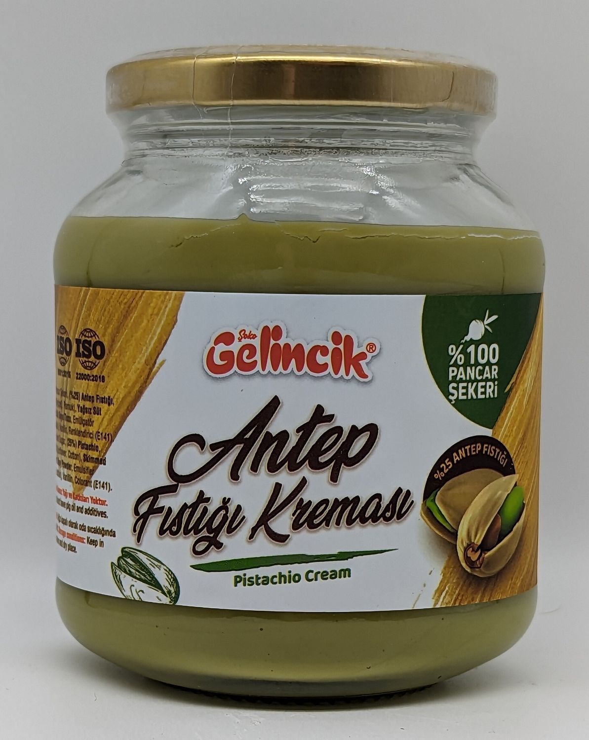 GELINCIK Pistachio Spread - Antep Fistigi Kremasi 320g