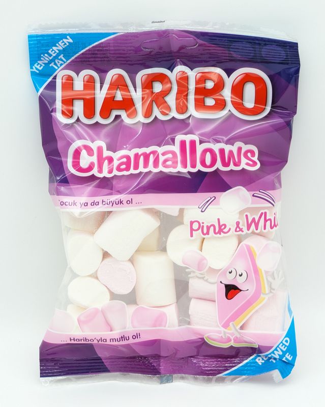 HARIBO Chamallows Pink & White Marshmallow Halal 70g