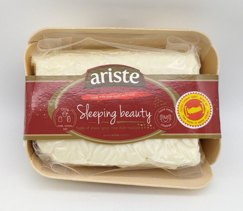 ARISTE Sleeping Beauty Ezine Aged Sheep Goat Cow Cheese 450g