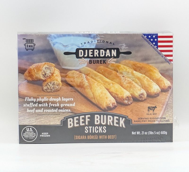 DJERDAN Ground Beef Burek Sticks - Sigara Boregi 600g