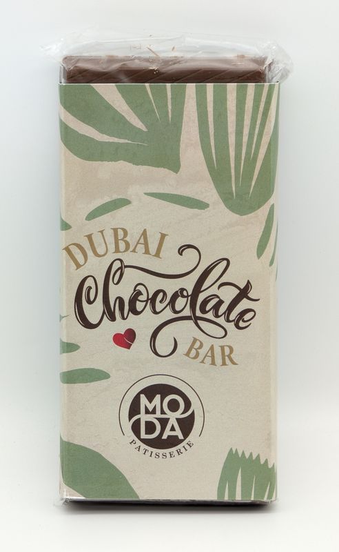 MODA Dubai Chocolate Bar Pistachio Kataifi 7oz 200g