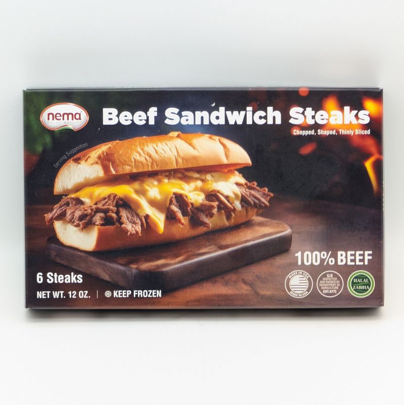 NEMA Halal Beef Patty Burgers Hamburgers