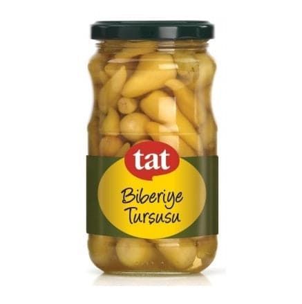 TAT Pickled Hot Yellow Peppers - Aci Biber Tursusu 370g