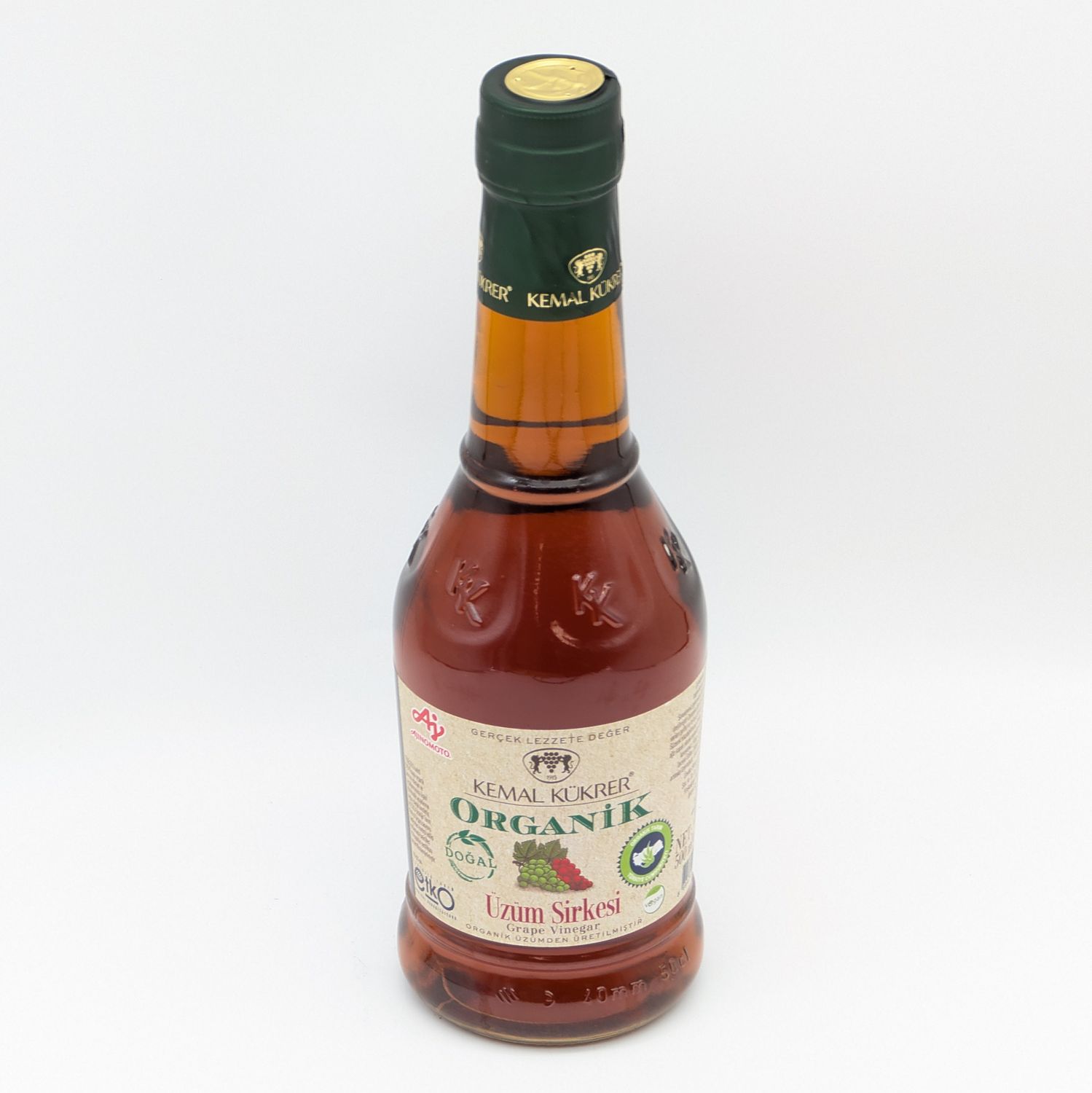 KEMAL KUKRER Organic Grape Vinegar - Organik Uzum Sirkesi 500mL