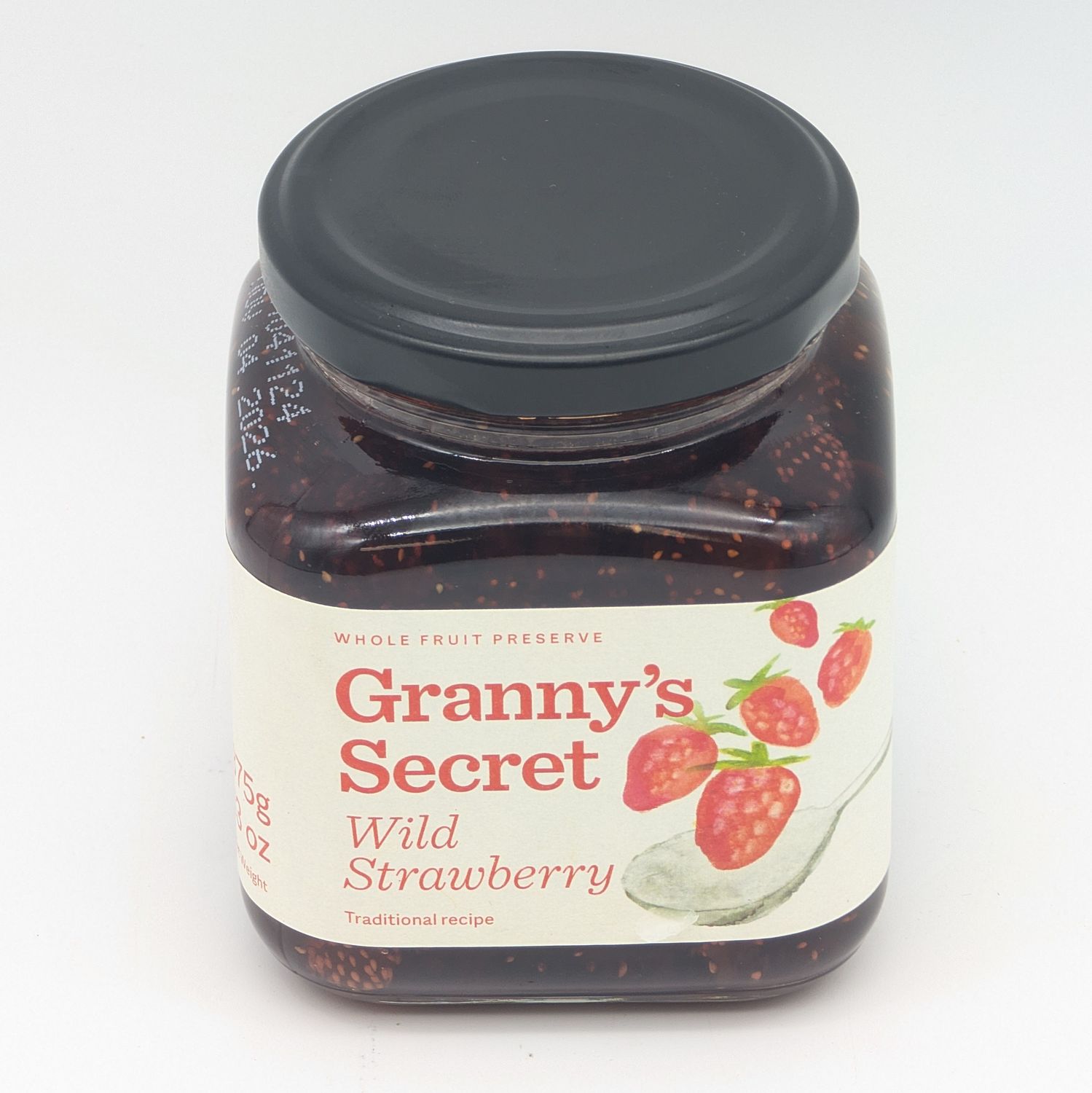 GRANNY'S SECRET Wild Strawberry Jam Preserve - Cilek Receli 375g