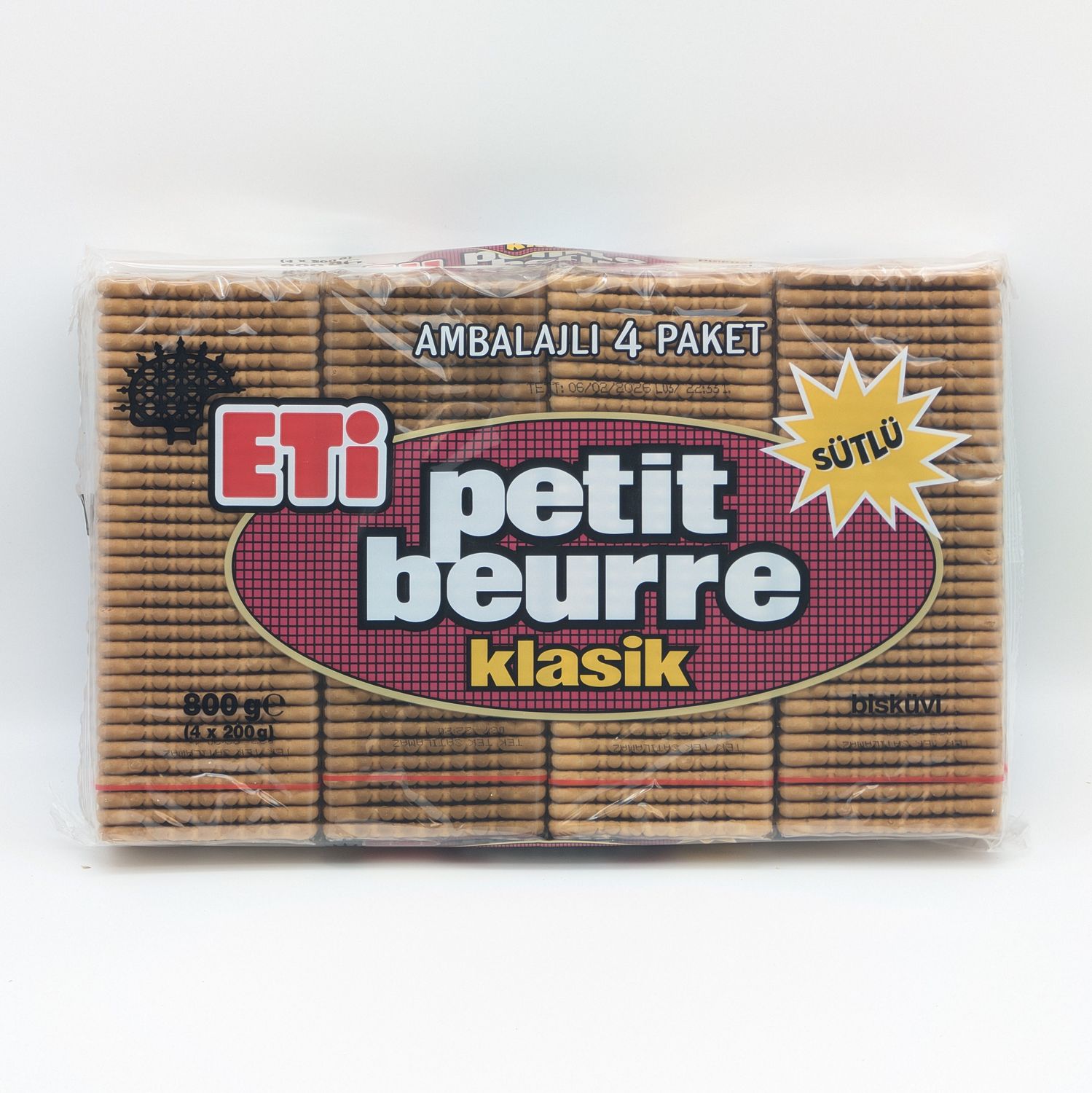 ETI Tea Biscuits 800g (200g x 4pcs)