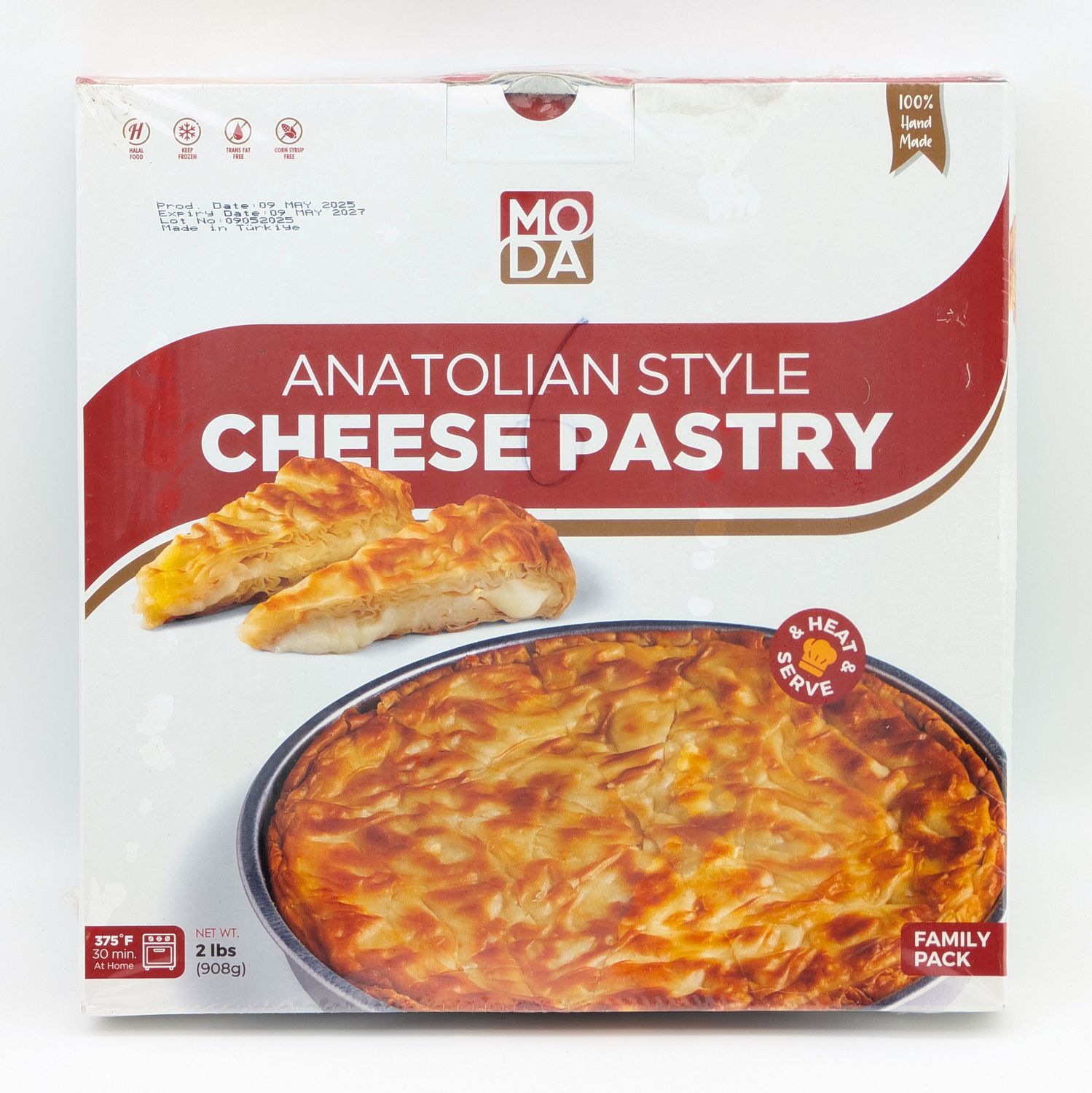 MODA Borek Cheese Pastry Su Boregi 2lb/908g