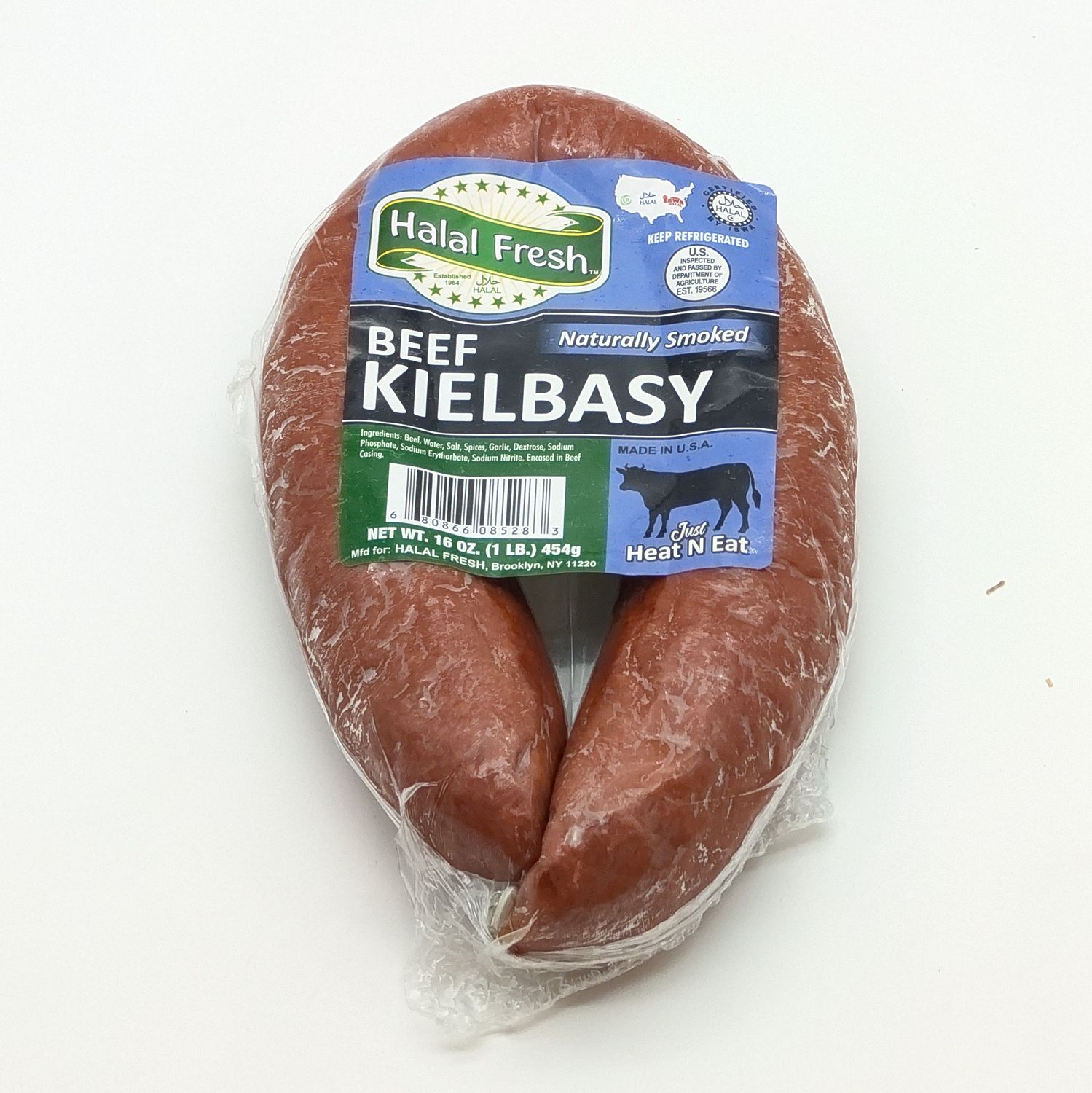 HALAL FRESH Beef Kielbasy 1lb