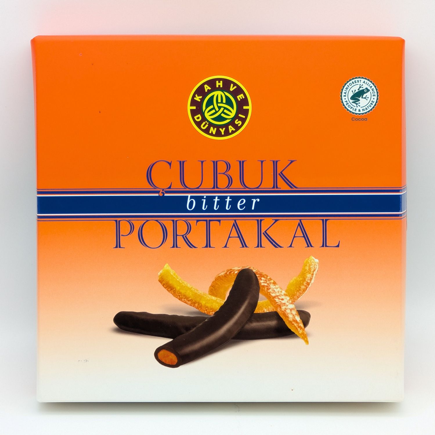 KAHVE DUNYASI Cubuk Bitter Portakal - Dark Chocolate Orange Peel 250g