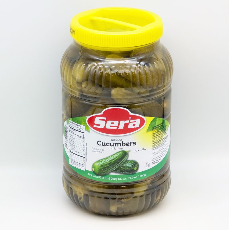 SERA Pickled Cucumbers in Brine 1.7kg/3kg