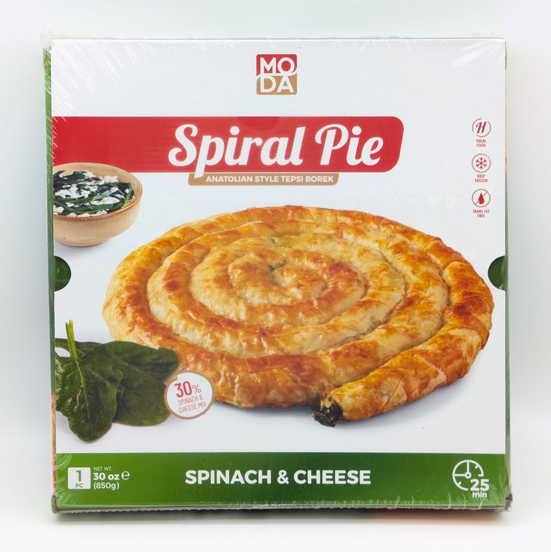 MODA Spiral Pie Roll Tepsi Borek with Spinach and Cheese 850g