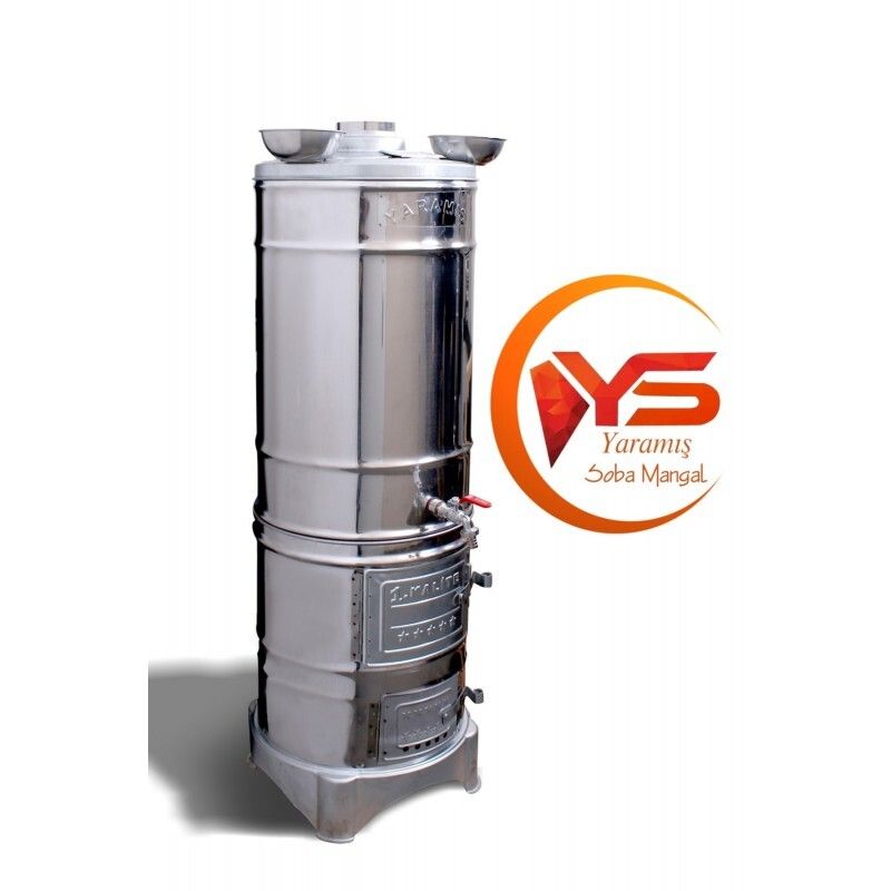Buyuk Boy Cay Semaveri Odunlu Komurlu Cay Semaver - 35L -By Yaramis Mangal