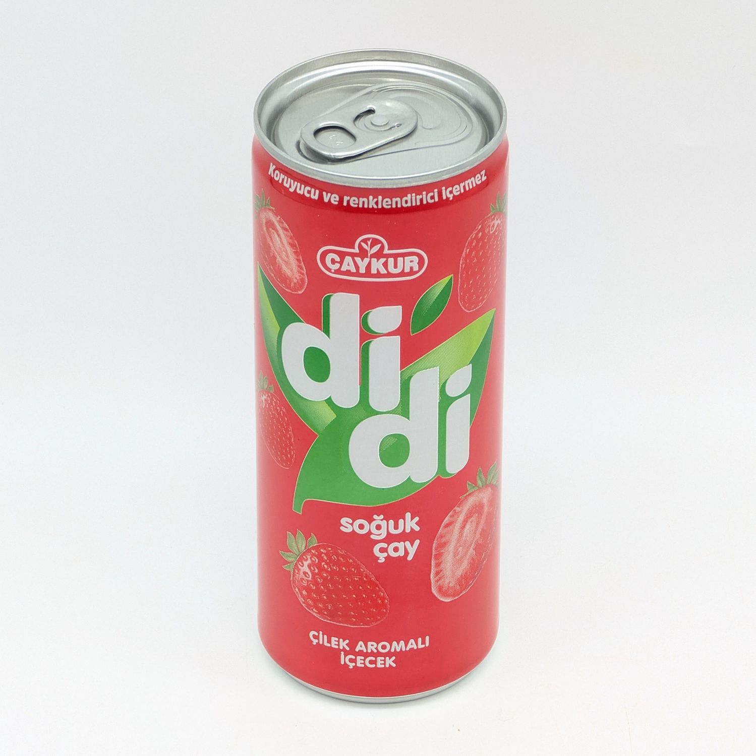 CAYKUR DIDI Iced Tea Strawberry - Soguk Cay Cilek 250mL