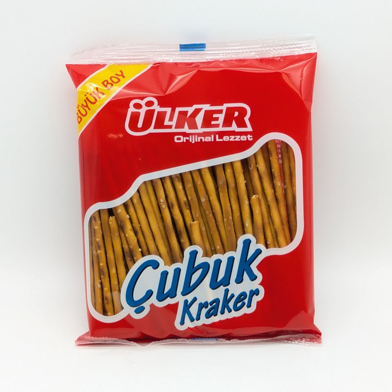 ULKER Plain Stick Cracker Sade Cubuk Kraker 80g