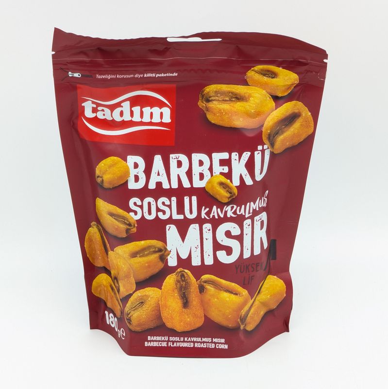TADIM Barbecue BBQ Flavoured Roasted Corn  - Barbeku Soslu Kavrulmus Misir 180g