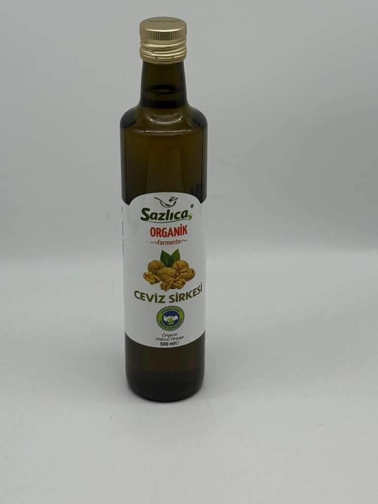 SAZLICA Organic Walnut Vinegar - Organik Ceviz Sirkesi 500mL