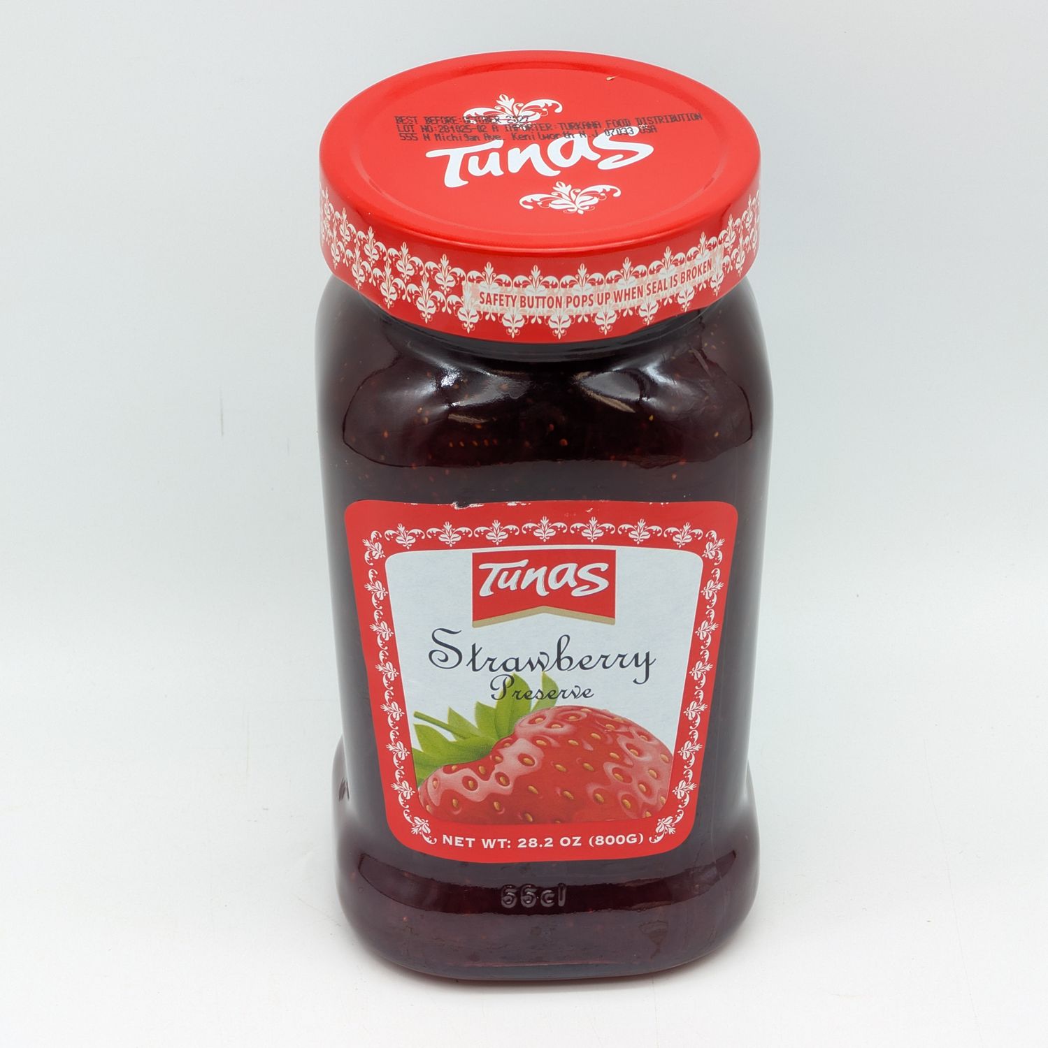 TUNAS Strawberry Jam Preserve 800g