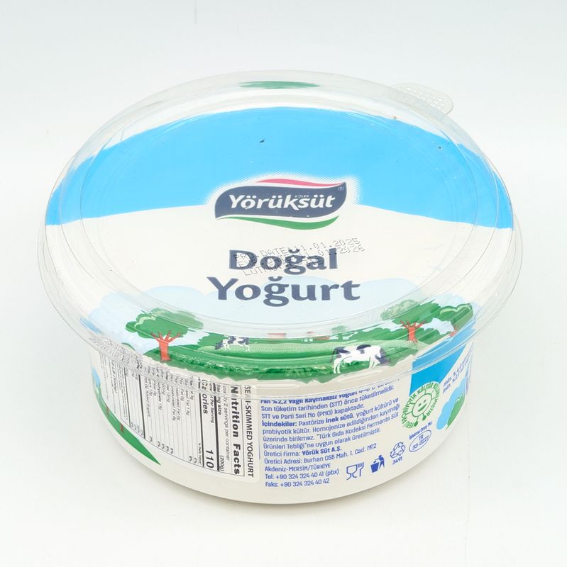 YORUKSUT Natural Yogurt - Dogal 500g
