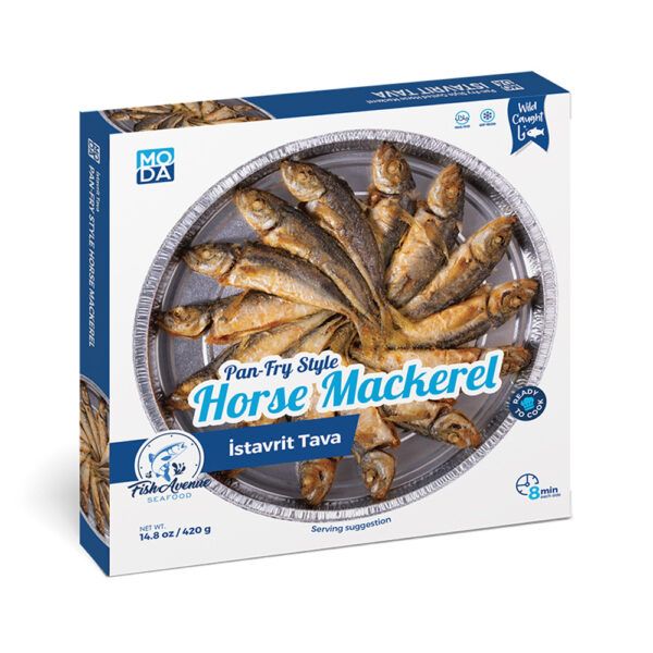 Pan-Fried Gutted Horse Mackerel Istavrit Tava 420g